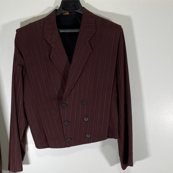Vintage Men's Zoot Suit Maroon - Picture 2 of 7